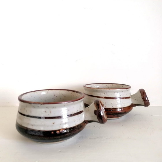 Image 1 of 2 cuencos de gres japoneses