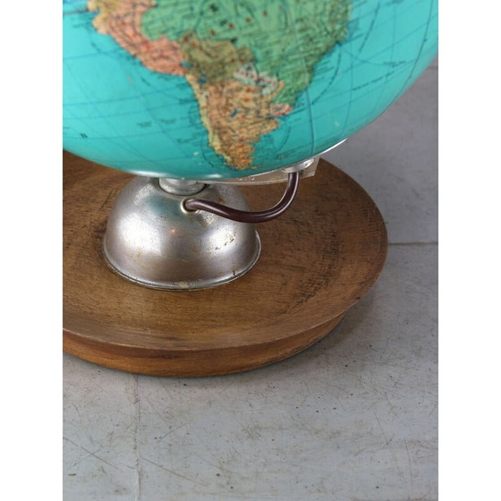 Image 1 of Globo di vetro illuminato di metà secolo, anni '60