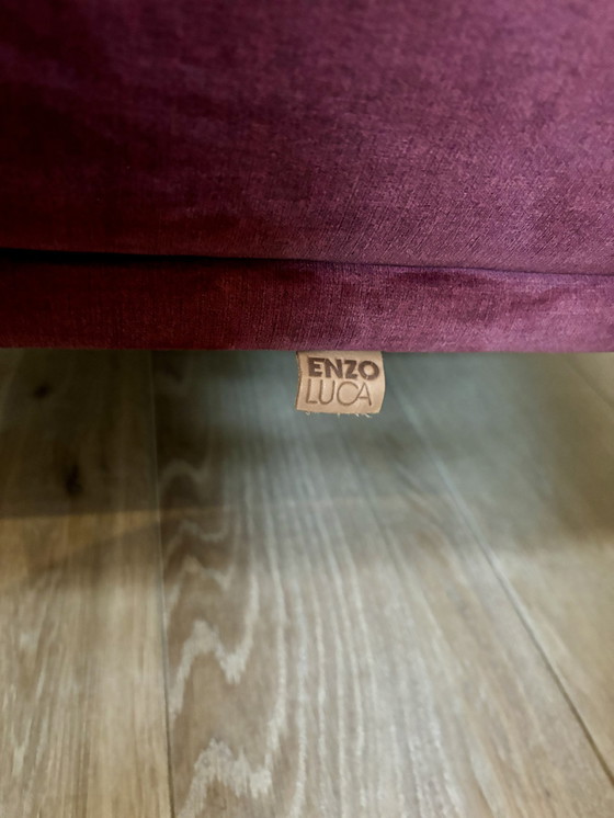 Image 1 of Enzo Luca Sofa, Model Naso Incl. Footstool