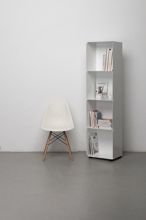 White Open Closet 160X40 Cm Design Nendo For Quodes