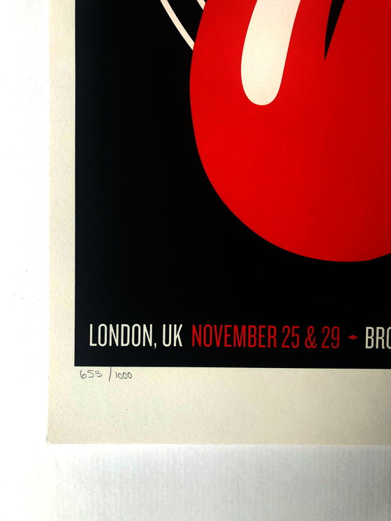 Image 1 of Rolling Stones 50 ans - Shepard Fairey OBEY sérigraphie originale