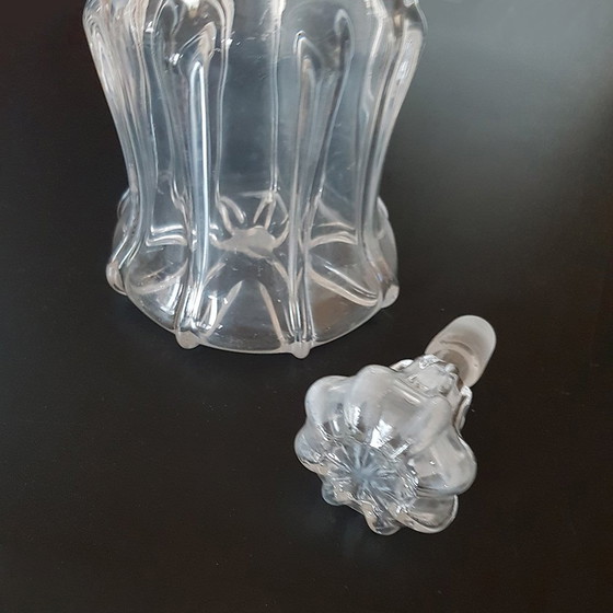 Image 1 of Antique Newcastle Design Glass Decanter