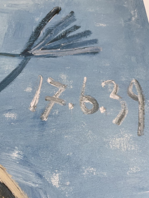 Pablo Picasso (1881-1973),Femme À I’Oiseau, 1939, Courtesy, Helly Nahmad Gallery, London,Copyright 1999 Pablo Picasso