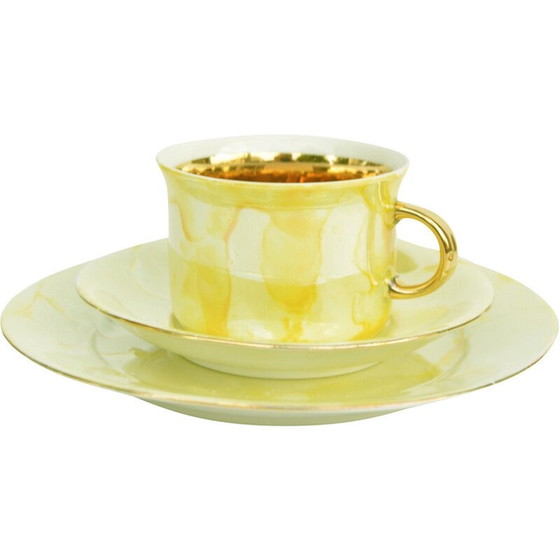 Image 1 of Vintage marble breakfast service for by Zakłady Porcelany Stołowej "Wawel", Poland 1970
