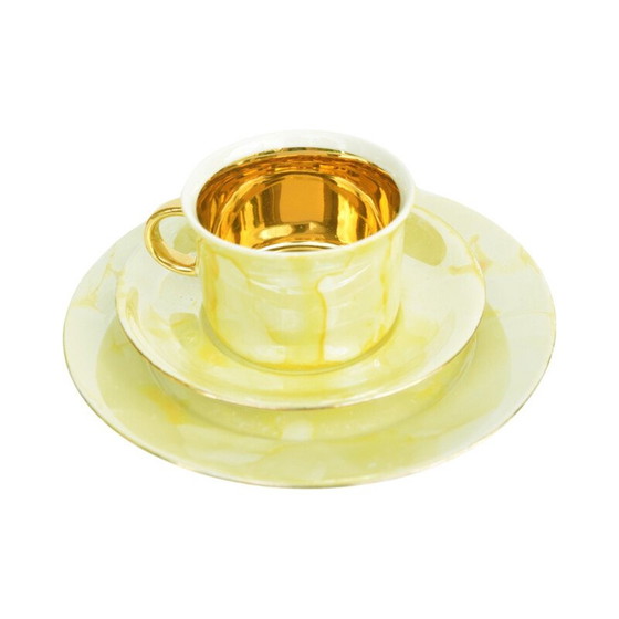 Image 1 of Vintage marble breakfast service for by Zakłady Porcelany Stołowej "Wawel", Poland 1970