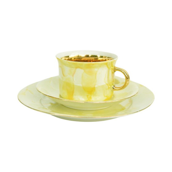 Image 1 of Vintage marble breakfast service for by Zakłady Porcelany Stołowej "Wawel", Poland 1970