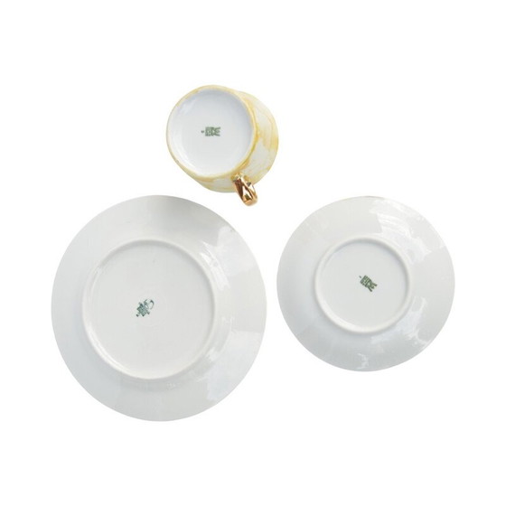 Image 1 of Vintage marble breakfast service for by Zakłady Porcelany Stołowej "Wawel", Poland 1970