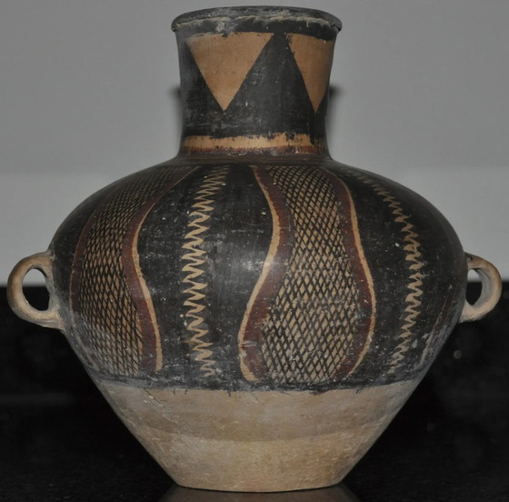 Image 1 of Neolithic Pottery Jar Banshan Culture ± 2400 Bc