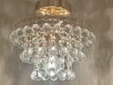 2x Branded Swarovski Rhinestone Crystal Plafoniere Pendant Lamp
