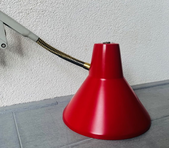 Image 1 of Industrial Hala Scissor Lamp by H. Busquet