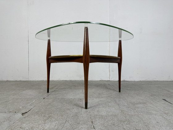 Image 1 of Mid century italian tripod coffee table