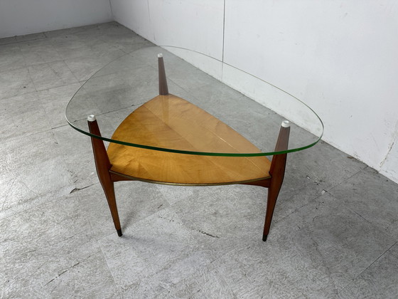 Image 1 of Mid century italian tripod coffee table