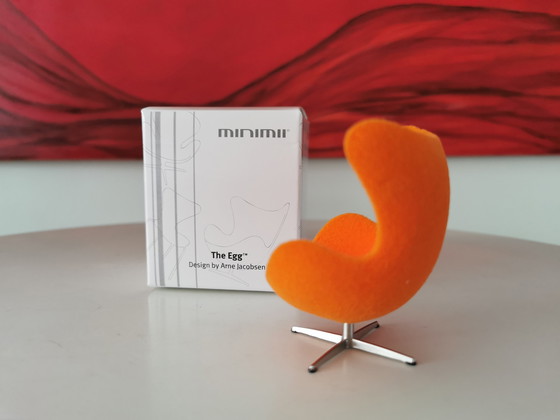 Image 1 of Egg Chair - Minimii - Fritz Hansen/Arne Jacobsen - Miniature