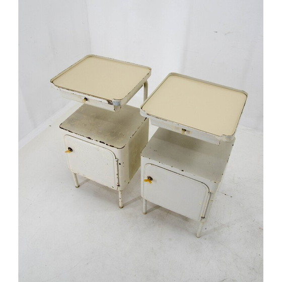 Image 1 of Pair of vintage night stands, 1920s