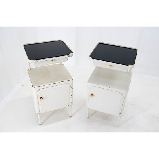 Image 1 of Pair of vintage night stands, 1920s