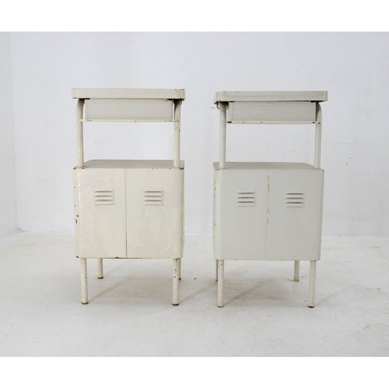 Image 1 of Pair of vintage night stands, 1920s