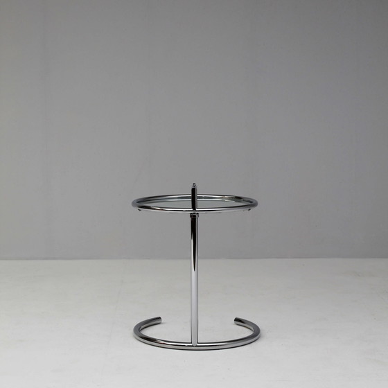 Image 1 of E1027 Adjustable Side Table By Eileen Grey, 1990S