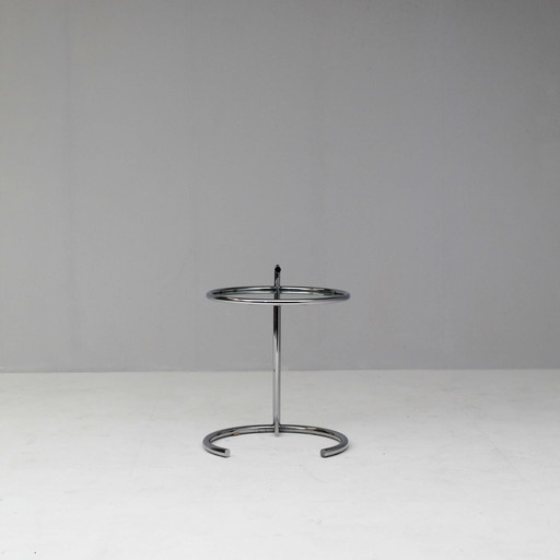 E1027 Adjustable Side Table By Eileen Grey, 1990S