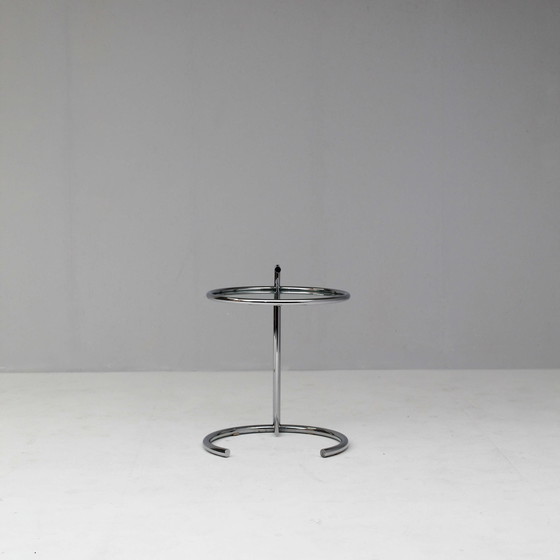 Image 1 of E1027 Adjustable Side Table By Eileen Grey, 1990S