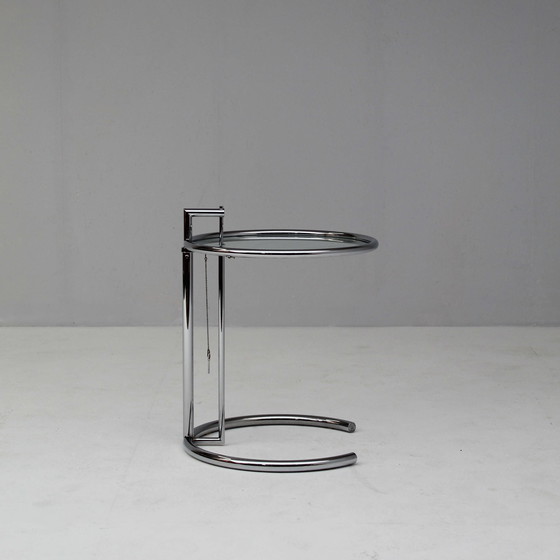 Image 1 of E1027 Adjustable Side Table By Eileen Grey, 1990S