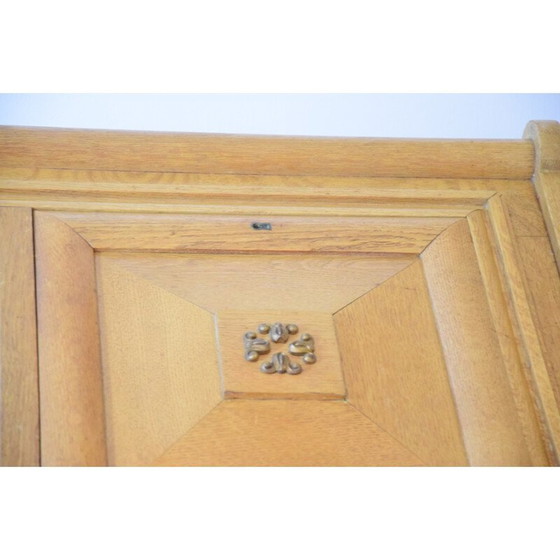Image 1 of Vintage bookcase and light oak by Gaston Poisson, 1930