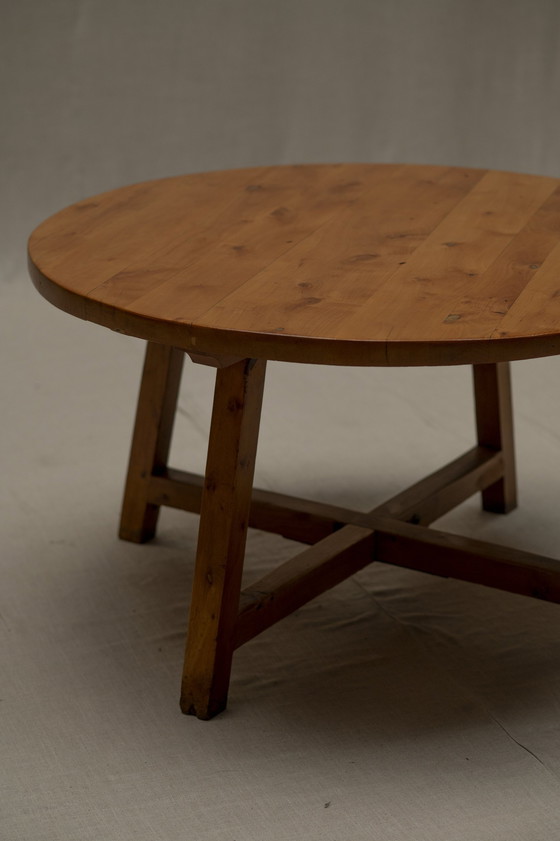 Image 1 of French Dining Table, Elmwood 1960S