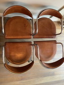 4X Dining Chairs Arco Vintage Design A Merckx