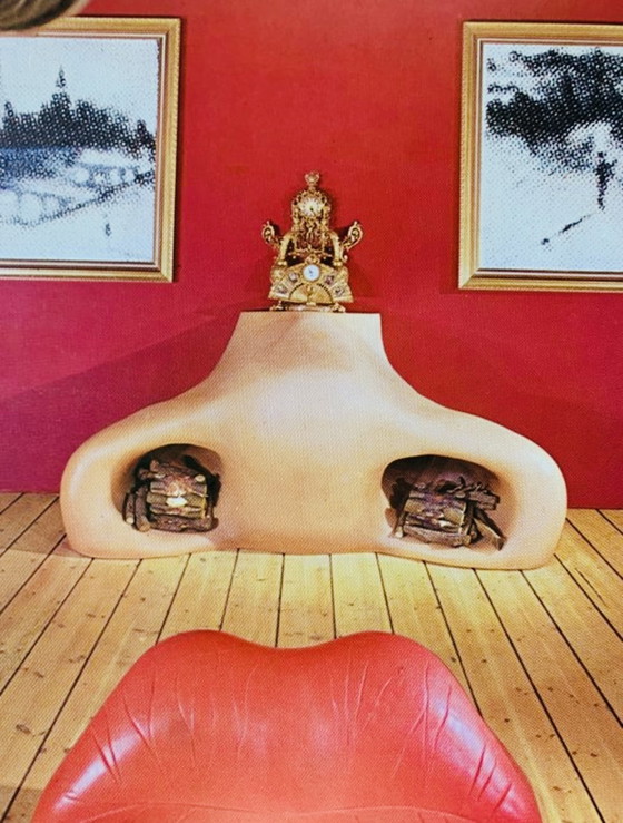 Image 1 of Salvador Dalí: "Front View of an Anamorphous Giant"