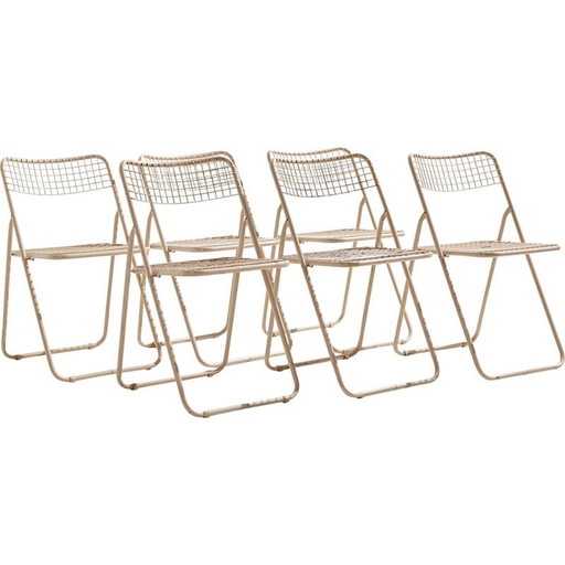 Vintage ‘Rappen’ foldable chair by Niels Gammelgaard for Ikea, 1970s