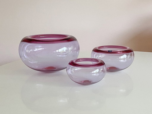 Set Provence glass bowls Per Lütken Royal Copenhagen