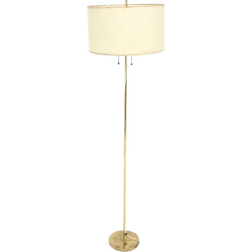 Vintage floor lamp with metal structure "G-89" by Hans-Agne Jakobsson for Markaryd, Sweden 1970