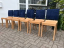 6x Ligne Roset chaises Finn