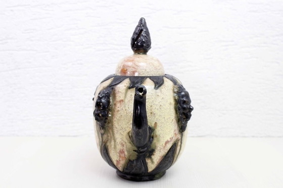 Image 1 of Handmade earthenware teapot by Sylvain Hublet