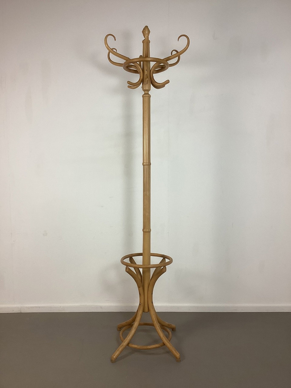 Vintage Fifties Wooden Coat Rack Thonet Style €256 Whoppah