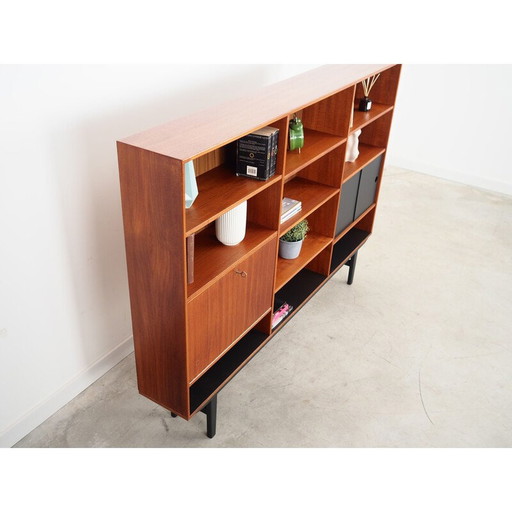 Teak bookcase, Danish design, 1970s, production: Denmark