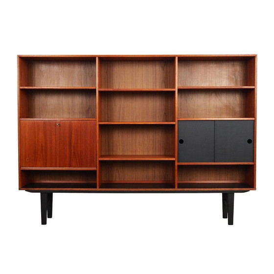 Image 1 of Teak bookcase, Danish design, 1970s, production: Denmark