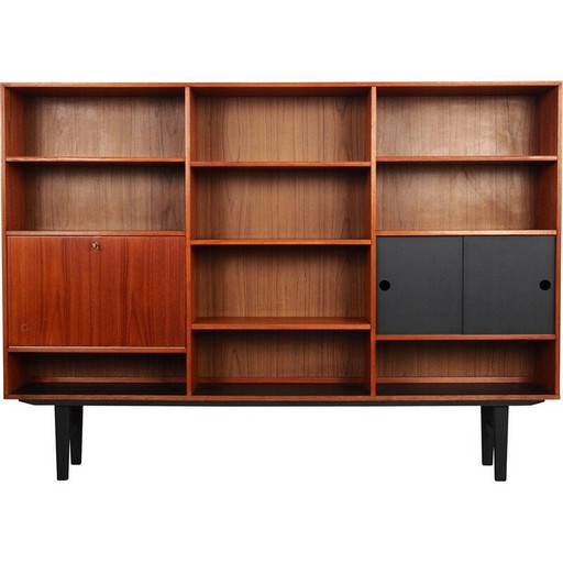 Teak bookcase, Danish design, 1970s, production: Denmark