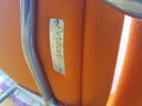 Artifort orange slice, chrome base