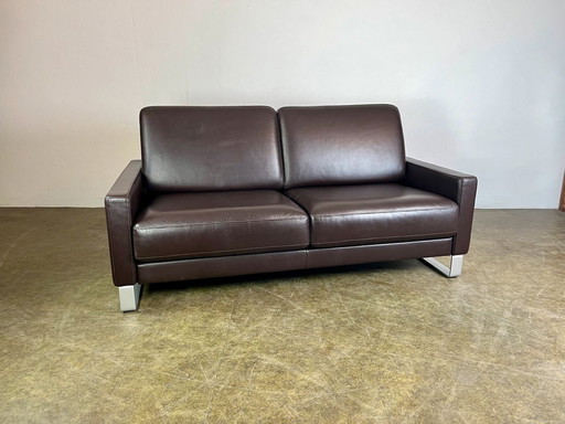 Sofa 2 seater Rolf Benz Ego G leather