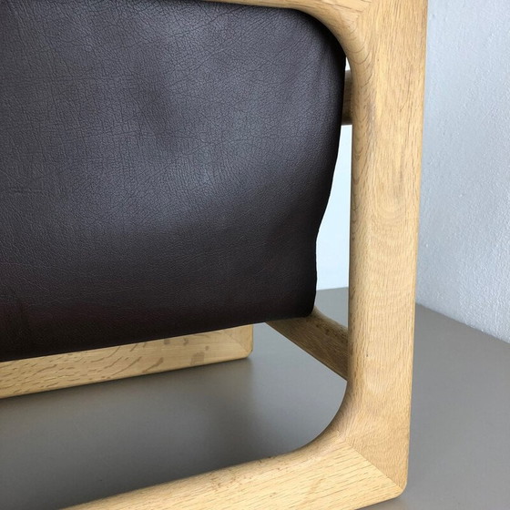 Image 1 of Portariviste vintage in rovere massello di Salin Mobler, Danimarca, 1970