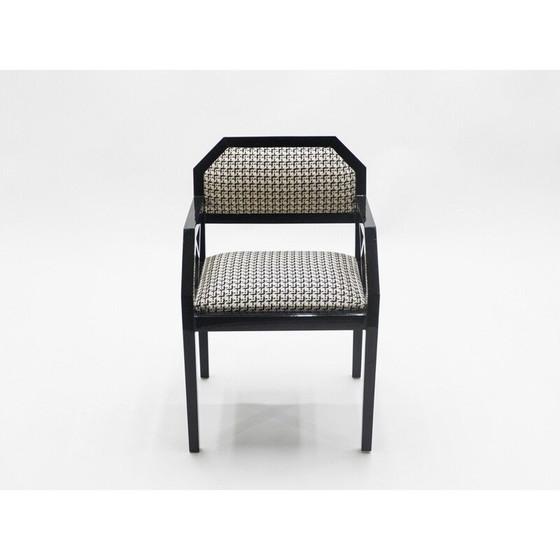 Image 1 of Coppia di sedie vintage laccate di JC Mahey per Romeo Paris 1970