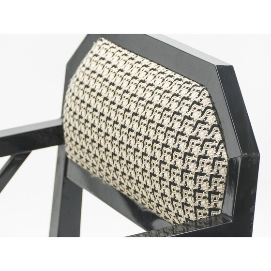 Image 1 of Coppia di sedie vintage laccate di JC Mahey per Romeo Paris 1970