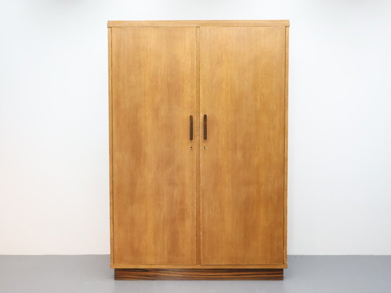 Image 1 of Vintage closet 2 door oak Rosewood