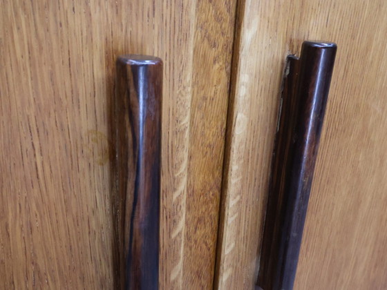 Image 1 of Vintage closet 2 door oak Rosewood