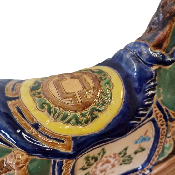 Image 1 of Chinese ceramic horse from the 1950s