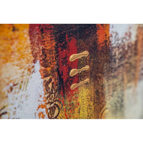 Image 1 of Dipinto acrilico vintage su tela, Italia 2000