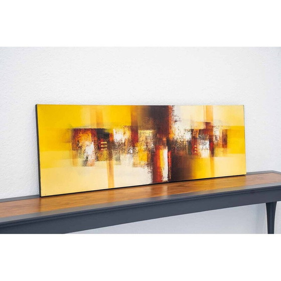 Image 1 of Dipinto acrilico vintage su tela, Italia 2000