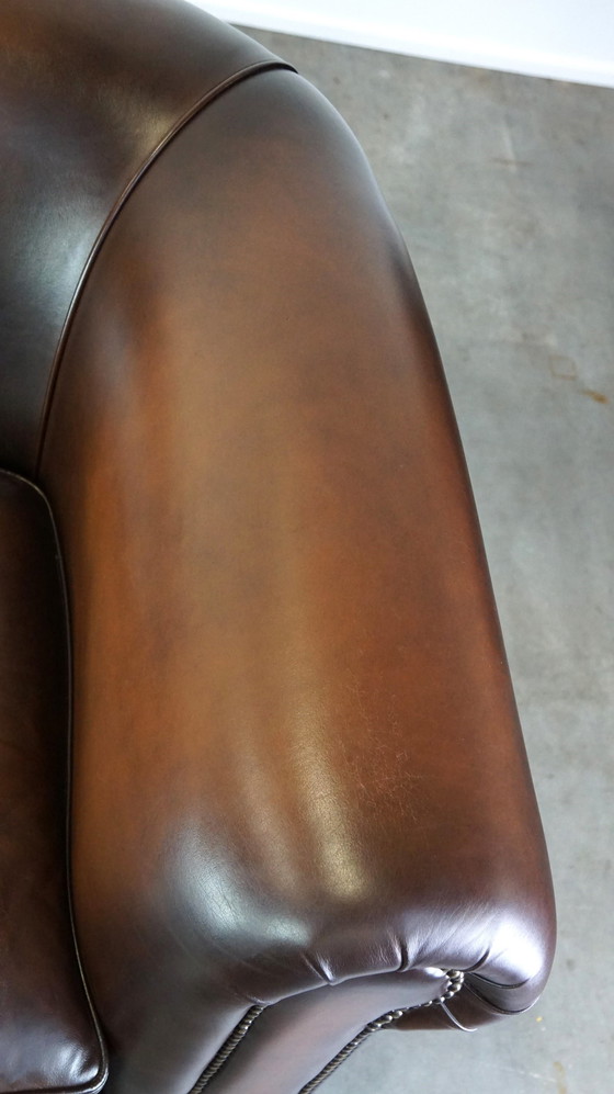 Image 1 of Smooth chesterfield sofa from Springvale