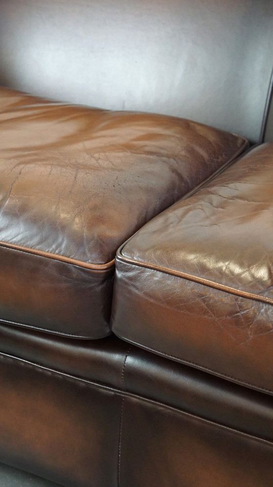 Image 1 of Smooth chesterfield sofa from Springvale