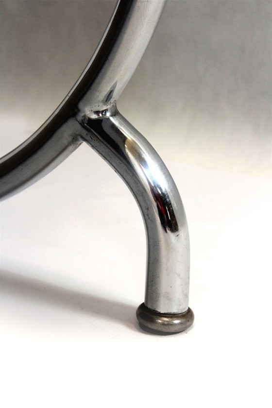 Image 1 of Hynek Gottwald Tubular Chrome & Steel Sofa